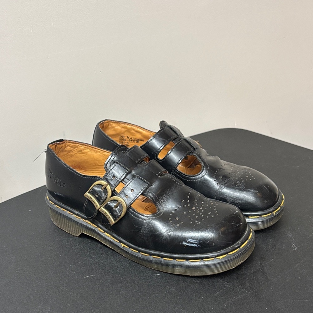 Dr. Martens Black Leather Vintage Mary Jane’s